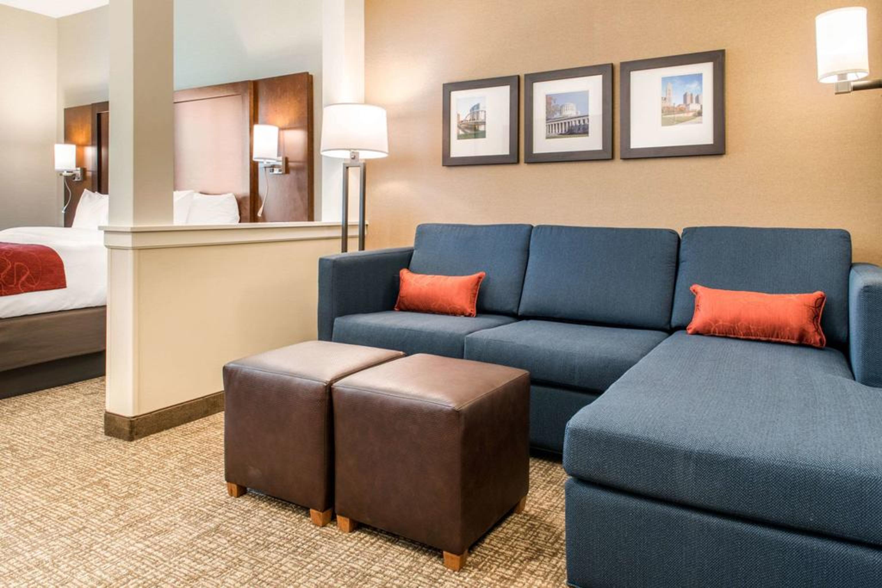 Comfort Suites Columbus Airport מראה חיצוני תמונה
